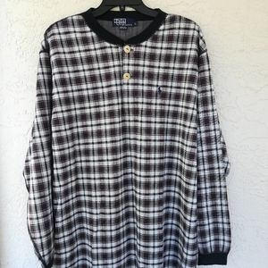 Polo Ralph Lauren Cotton Plaid Pullover Sweate USA